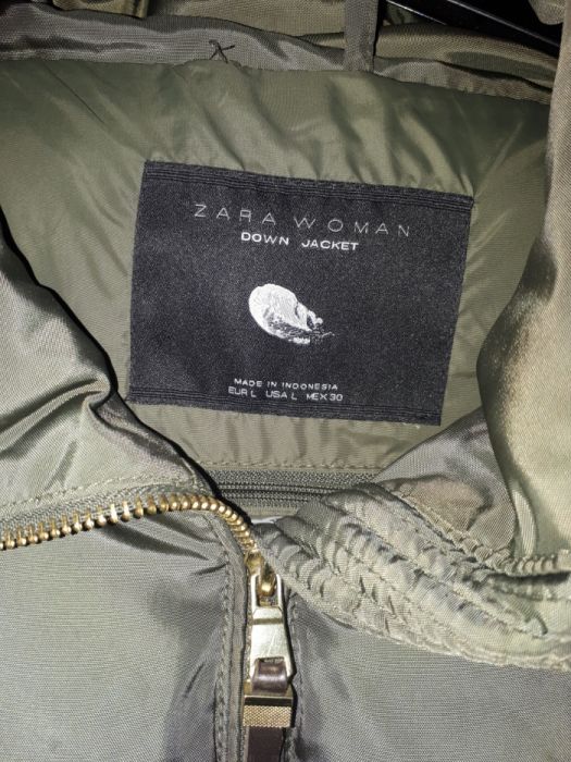 Płaszcz Zara!puchowy!Super stan