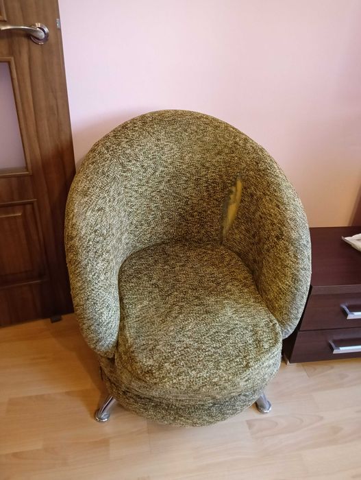 Fotel muszelka wygodny