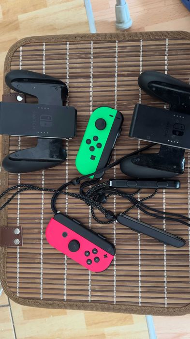 Nintendo OLED białe z dodatkami stan BDB