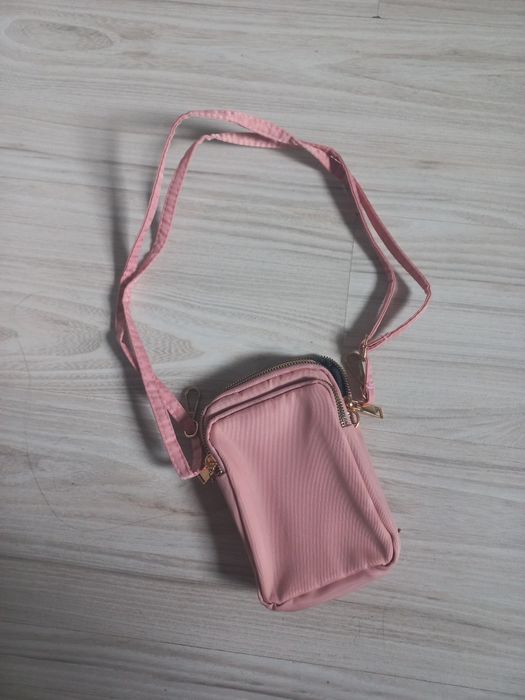 Torebko portfel rowerowka nowy różowy