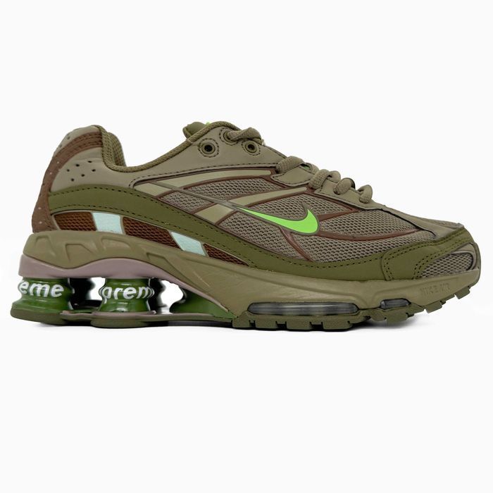 Мужские кроссовки Nike Supreme Shox Ride 2 Khaki Premium. 40-46