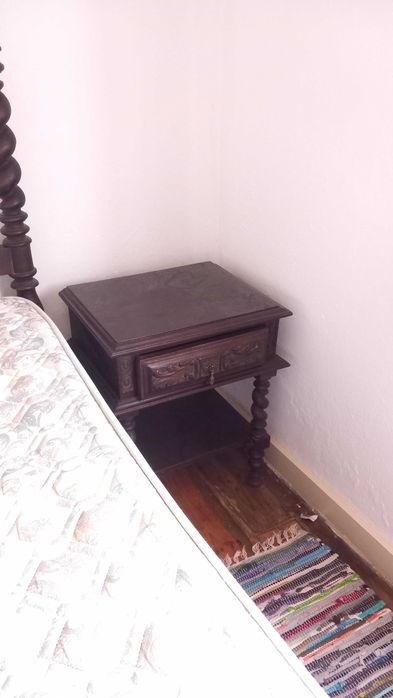 Conjunto mobília quarto - Pau Preto