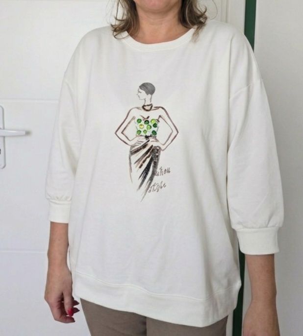 Megi super jakość bawełniana bluza L-XL 42 44