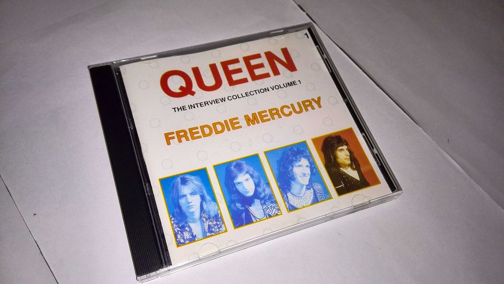 queen (the interview collection volume 1 - freddie mercury) cd raro