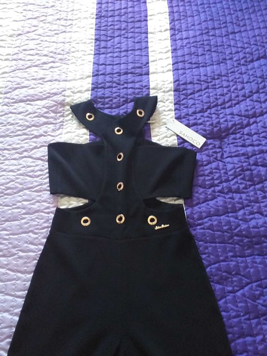 Macacão preto SAHOCO