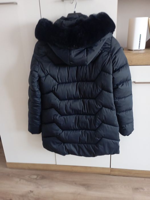 Płaszcz granatowy M/L