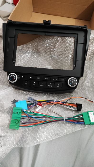Moldura rádio 2 din Honda accord