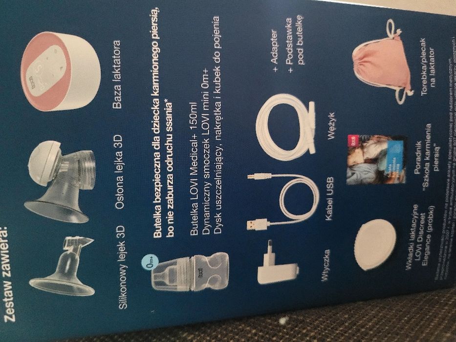 Laktator LOVI Prolactis 3D Soft GWARANCJA