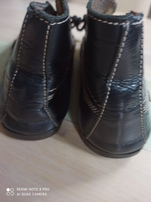 Buty męskie skórzane