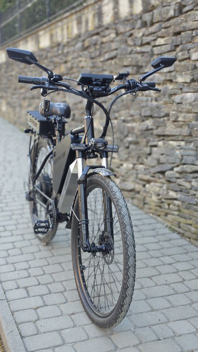 Мощный скоростной горный электровелосипед 1500W 48V Ebike