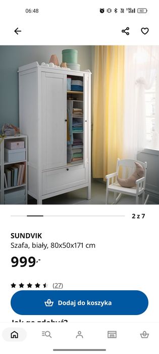 Szafa dziecięca Ikea