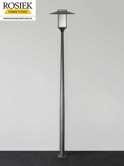 Lampa / Latarnia parkowa LED ELBA 3,5m rosa | Różne kolory, wysokości