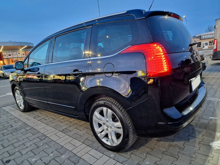Peugeot 5008 1.6 156KM AUTOMAT 7-osob, Stan Salonowy, Doinwestowany