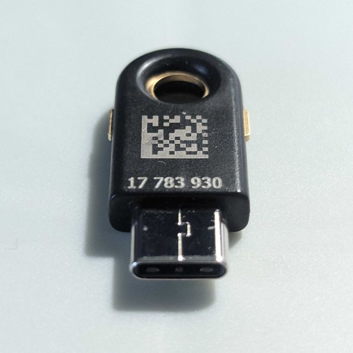 Yubico YubiKey 5C USBC прошивка 5.4.3 апаратний ключ безпеки Type-C  2FA  Delta