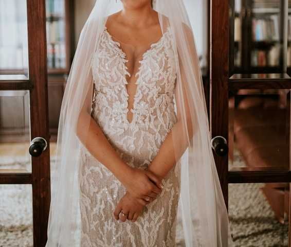 Suknia ślubna kolor ivory z salonu LUXURY