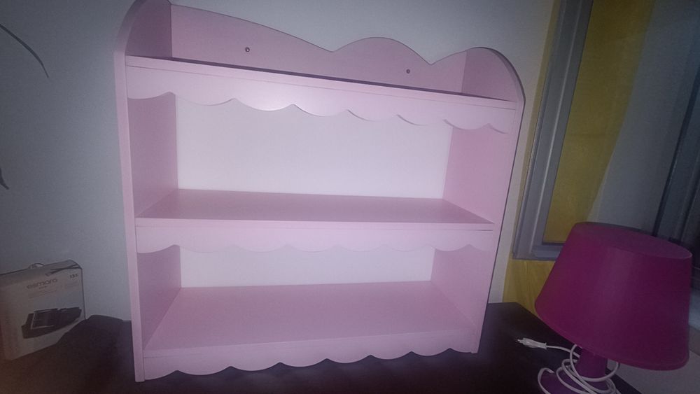 Prateleira Infantil Vertbaudet – Rosa (Design Recortado)