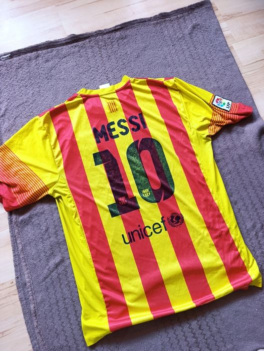 Orginalna koszulka Messiego Barcelony z kodem  do weryfikacji