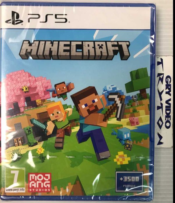 Minecraft PL PS5 Nowa / Poznań / Zamiana/Sprzedaż