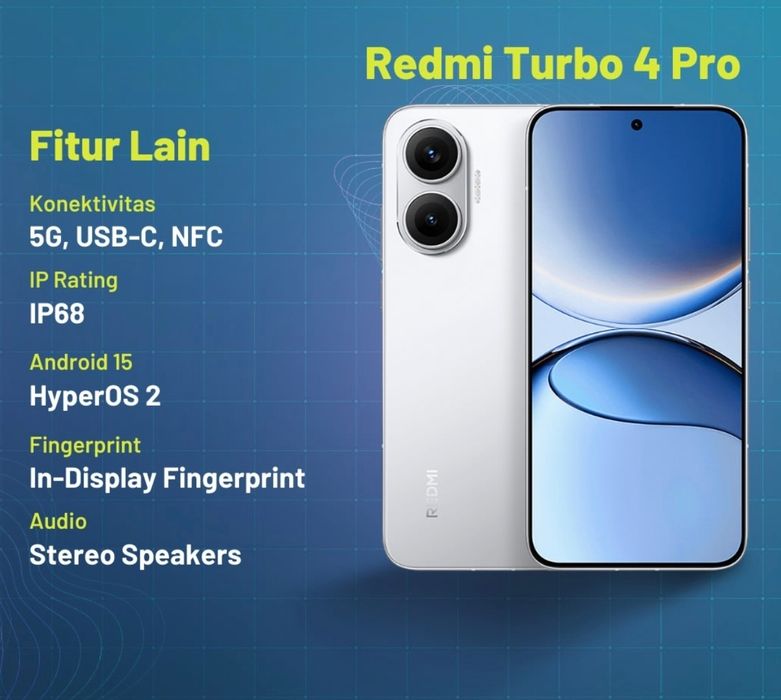 Смартфон Xiaomi Redmi Turbo 4 Pro (Poco F7) 12/512GB White (CN)