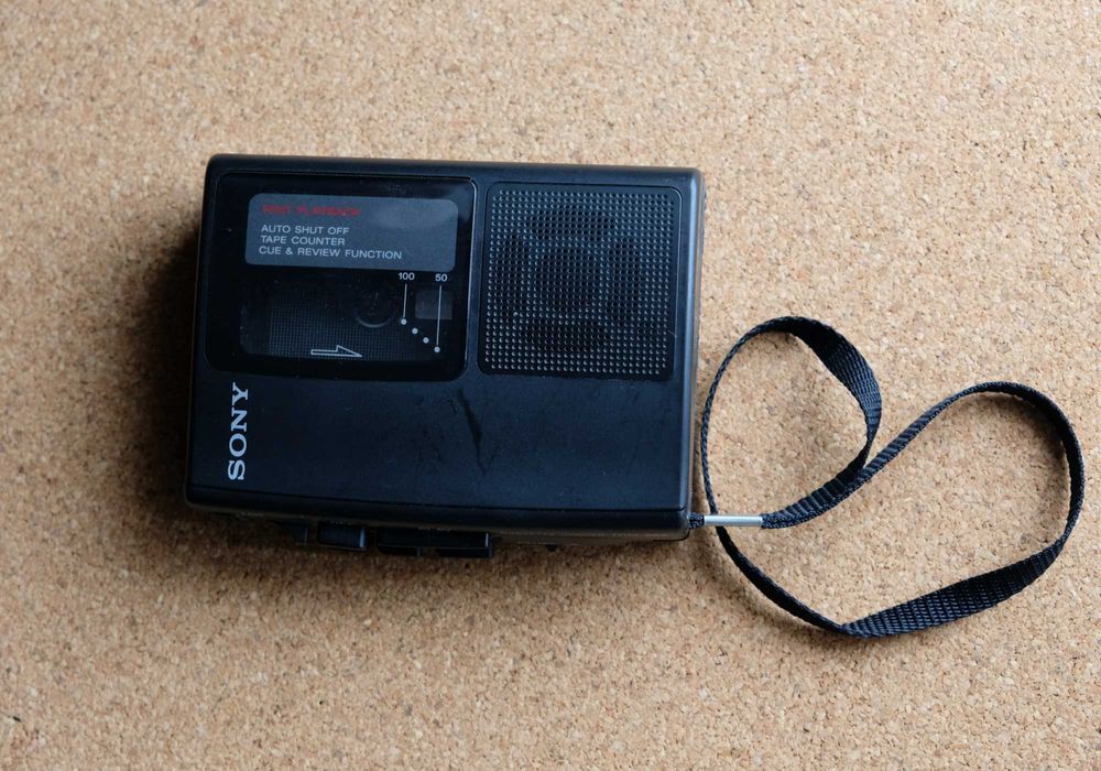 SONY leitor gravador de cassetes TCM-S65 para peças