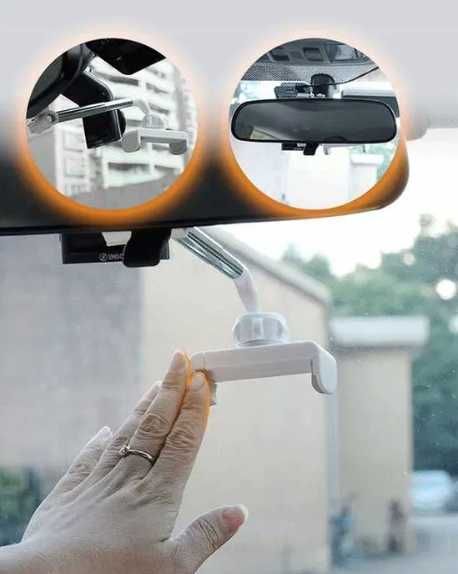 Uchwyt Samochodowy Na Telefon Wsteczne Lusterko 360 stopni