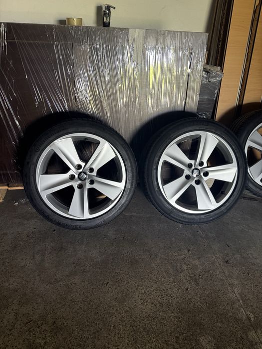 Jantes 17” Seat 5x112 com pneus