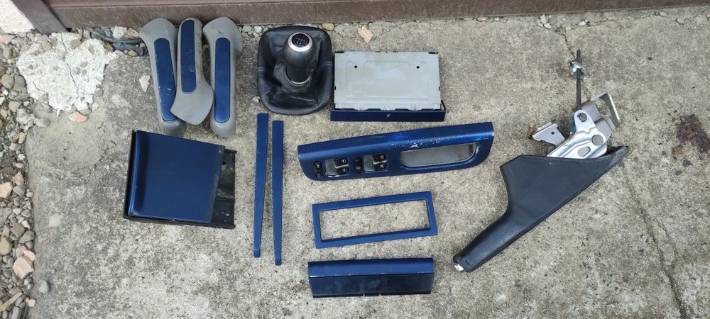 Dekory niebieskie golf 4 bora generation niebieskie komplet TDI 1.8t