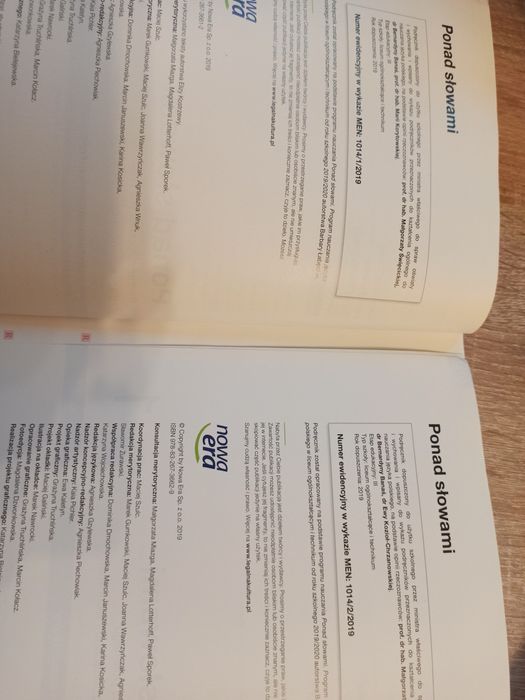 Ponad słowami 1 część 1 i 2