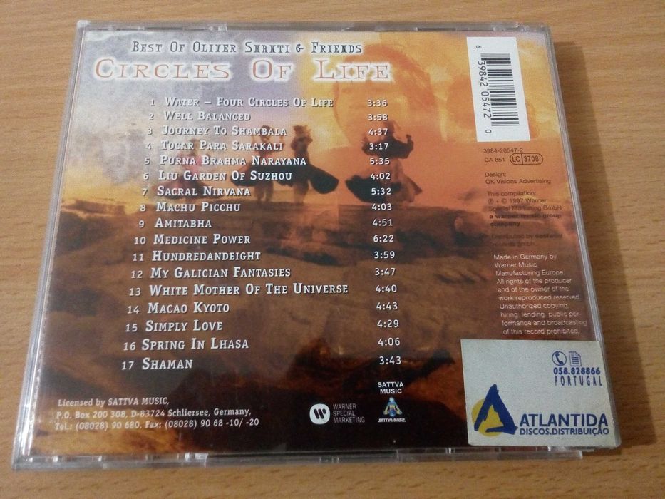 The Very Best Of OLIVER SHANTI And Friends - Circles Of Life