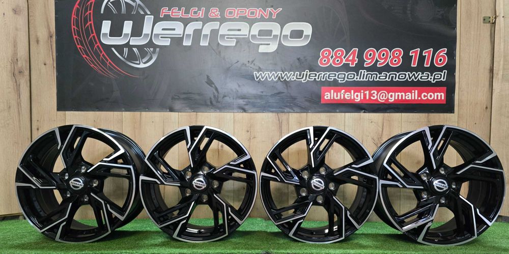 NOWE ALUFELGI NISSAN 16x5x114,3 - Juke,Leaf,Qashqai,Pul;sar
