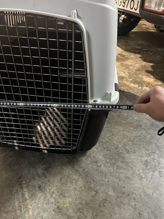 Caixa transportadora de cão