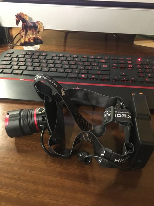 Фонарик налобний