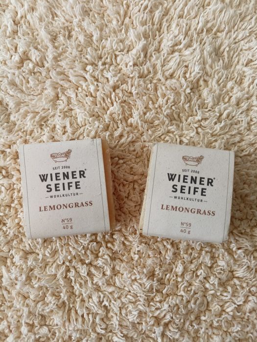 2x Wiener Seife Lemongrass mydło naturalne 40 g