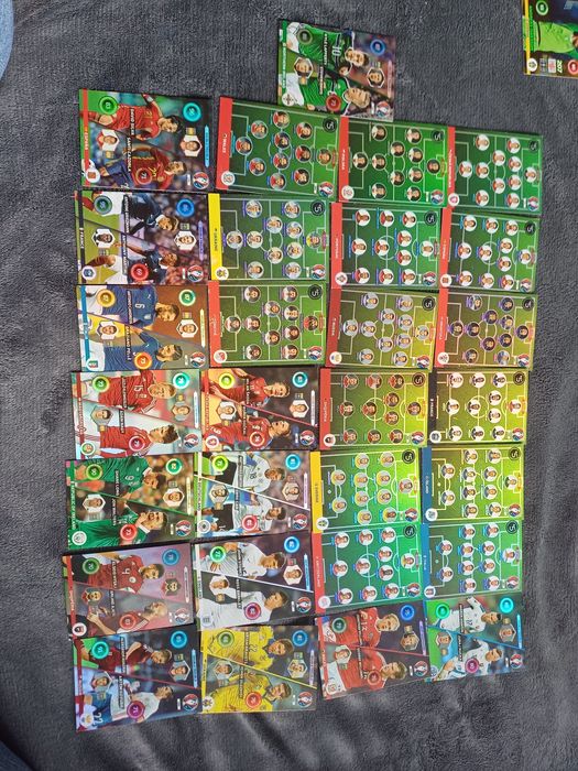 Karty piłkarskie euro 2016 Panini sprzedaż na sztuki
