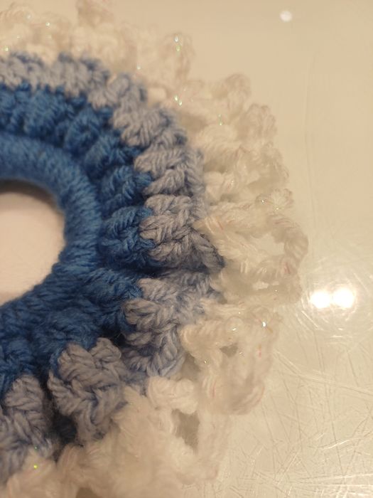 Scrunchie szydelkowe