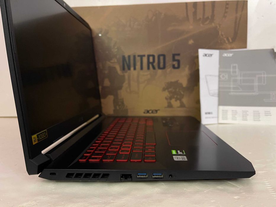 БОЛЬШОЙ Игровой ACER NITRO AN517 /GTX 1650 /GDDR6/Core 10300/ КОМПЛЕКТ