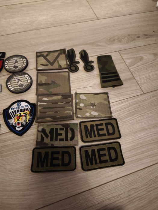 Naszywki stopnie gapy spadochronowe