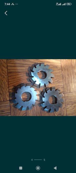 Антикварные модульные фрезы.