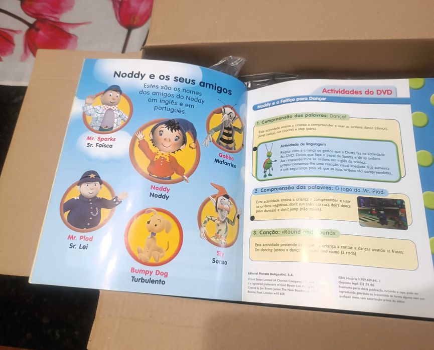 Coleção Completa 20 DVD's Learn English with Noddy PT-PT