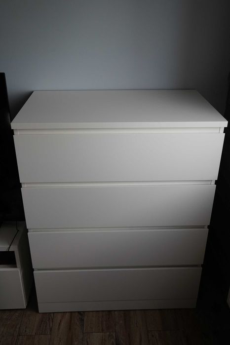 Komoda IKEA 4 szuflady Biała