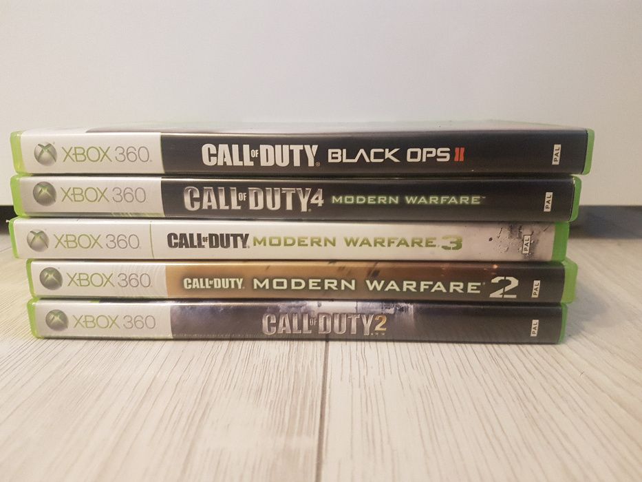 Call of duty Zestaw (5 gier) Xbox 360