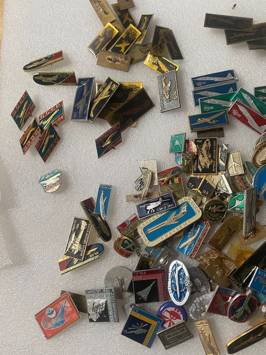 Значки авіація СРСР.