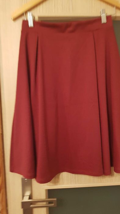 Spódnica bordowa
