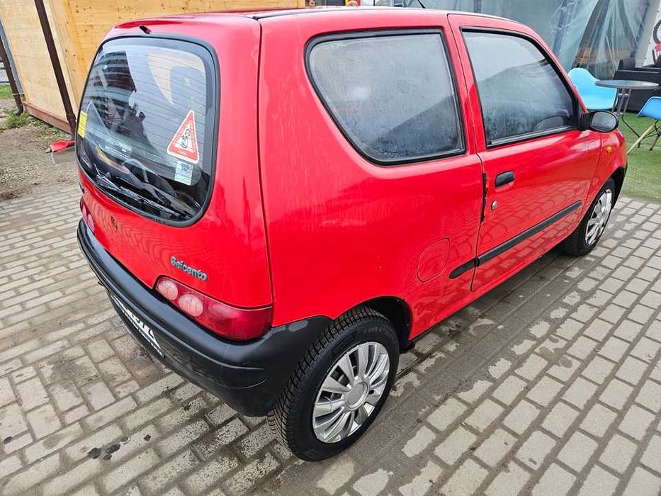 Fiat Seicento 2000r/1.1benzyna/54KM/opłaty aktualne/niski przebieg