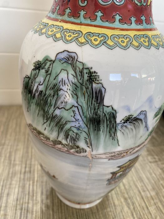 Vaso de porcelana chinês