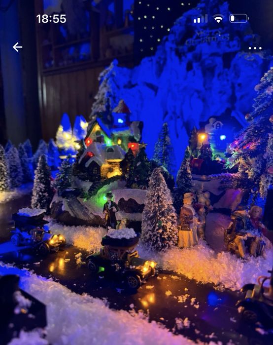 Maquete aldeia de natal