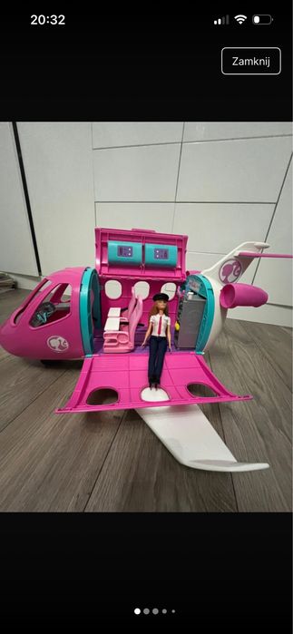 Samolot barbie dreamhouse