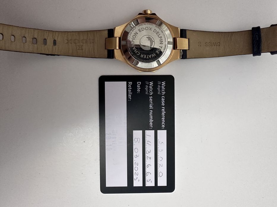 Годинник EDOX Delfin