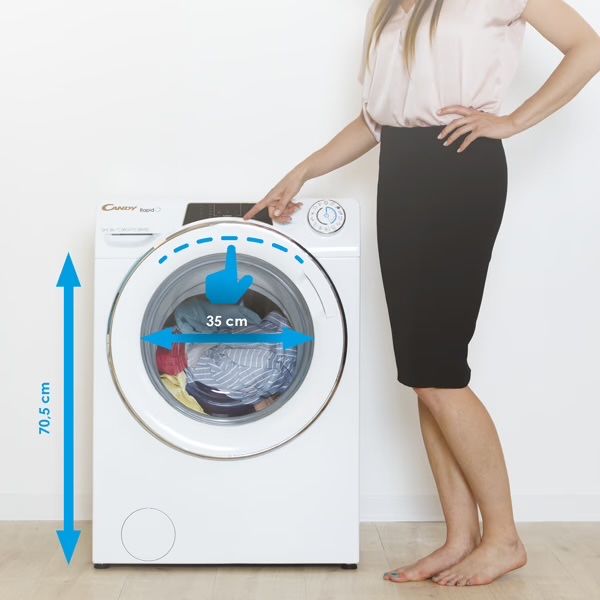 Maquina lava-roupa Candy rapidÓ Simplify 8kg
