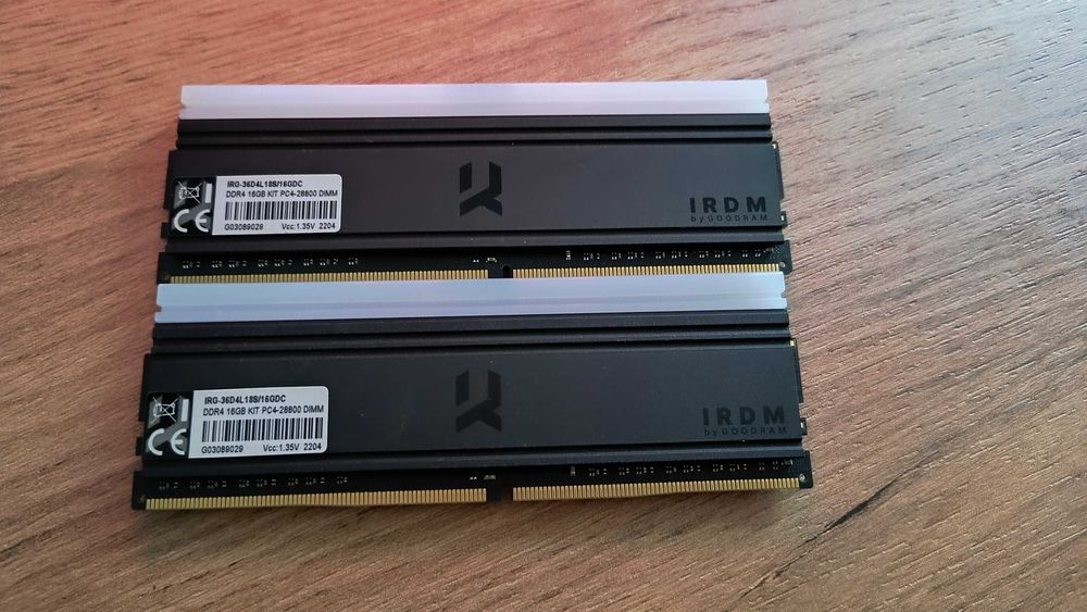 Goodram 16GB (2x8GB) 3600MHz CL18 IRDM RGB